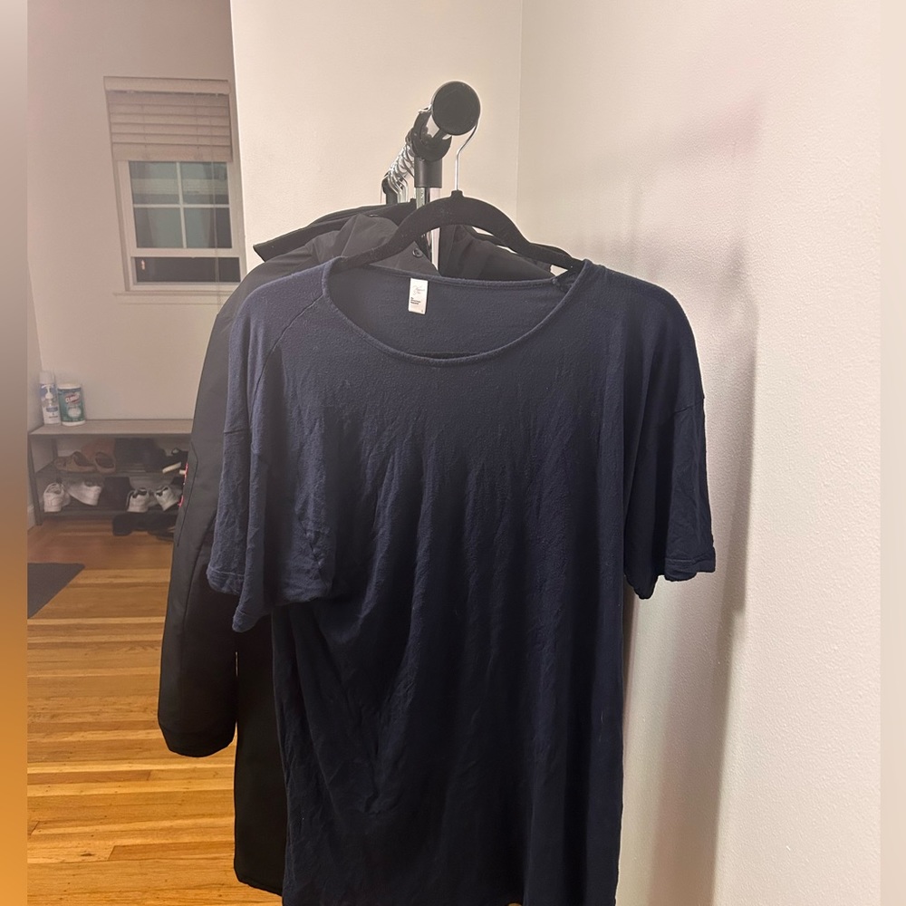 AA navy long tunic